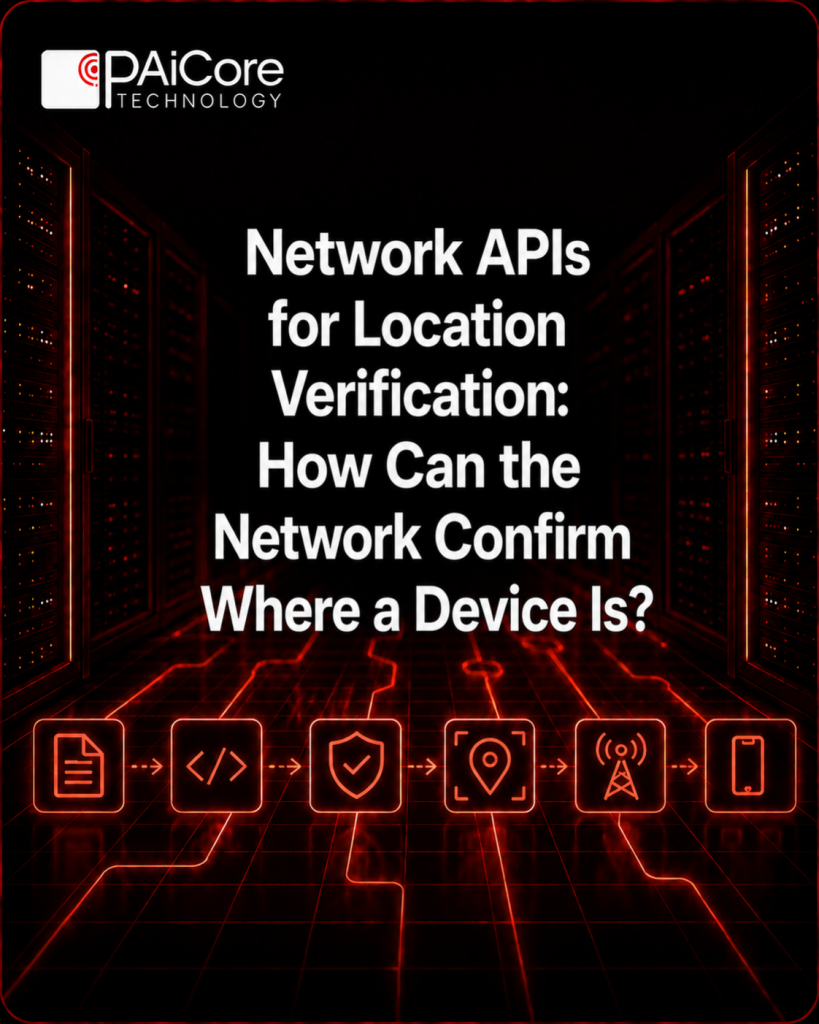 Network APIs for Location Verification How Can the Network Confirm Where a Device Is